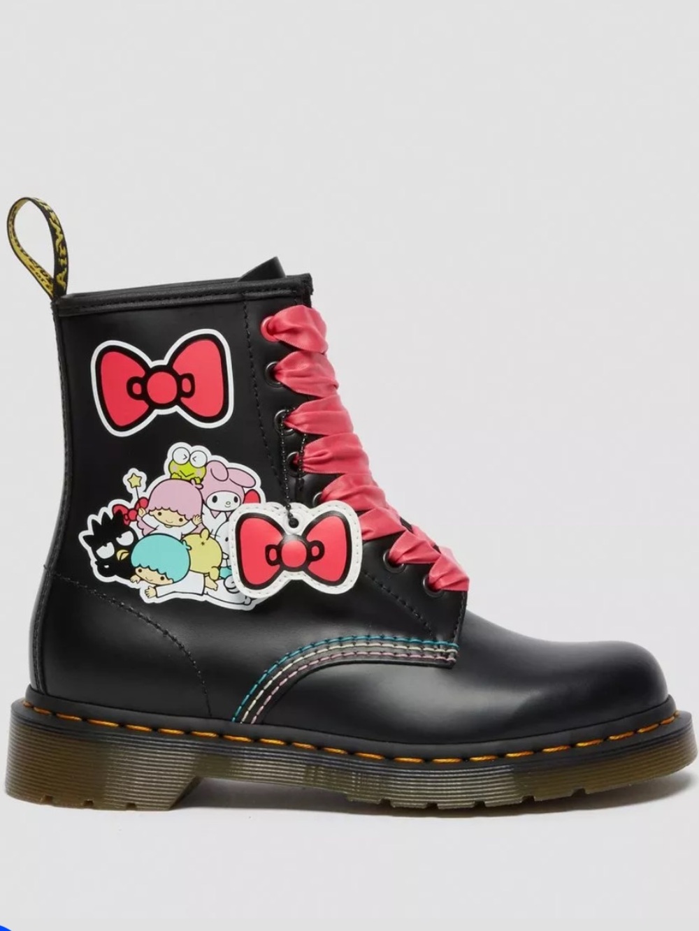 Dr. Martens Hello Kitty & Friends 1460 Lace Smooth Leather Women’s size 7 NEW!!!